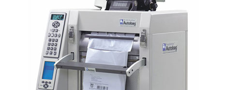 Autobag PS125 And OneStep Tabletop Bagger