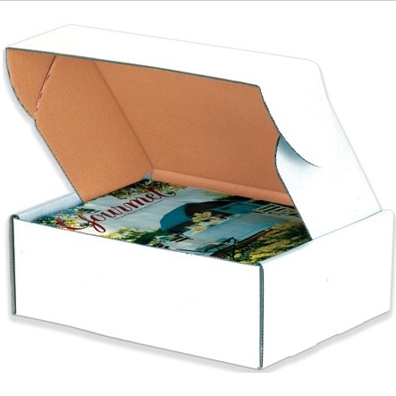 10 X 10 X 2" White Tab Locking Corrugated Mailer 50/Bn 900/Plt