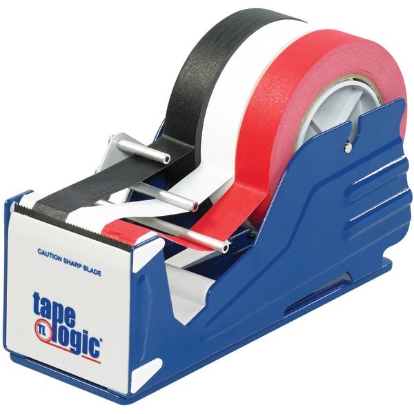 3" Deluxe Multi (3) Roll Table Top Industrial Tape Dispenser 1/Ea