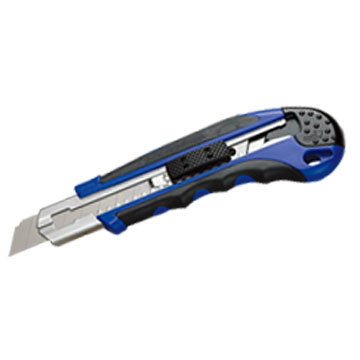 268 Snap-Off Knife Retractable Auto Re-Load Blue 12/Ctn