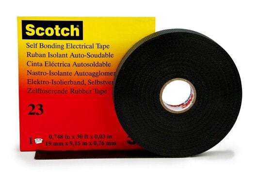 23 1" X 20' Rubber Splicing Splicing Tape 100Rl/Cs