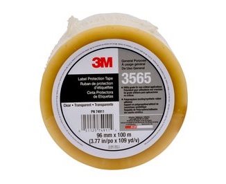 3565 96Mm X 100M Scotch Label Protection Tape 18Rl/Cs
