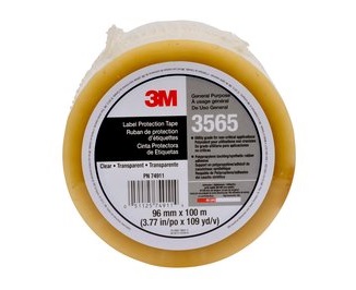 3565 96Mm X 100M Scotch Label Protection Tape 18Rl/Cs
