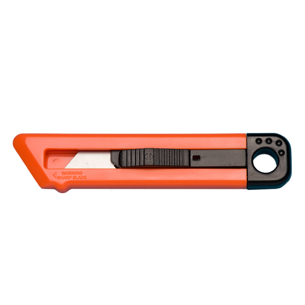 Auto-Retracting Utility Knife Plastic Body 12Ea/Ctn