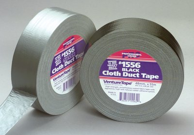 1556 48Mm X 55M Black Duct Tape 24Rl/Cs