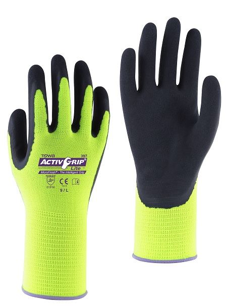 Activgrip Premium Industrial Gloves Large 12/Bg 12Bg/Cs