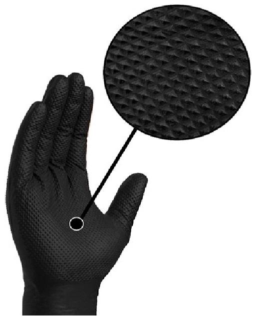 Gloveworks Nitrile Powder Free Gloves 6Mil Size Extra Large 100/Bx 10/Cs