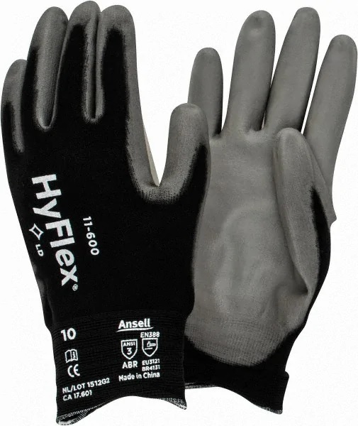 Hyflex Lite 11-600 Glove Sz 08 Gray Cuff 1/Pr