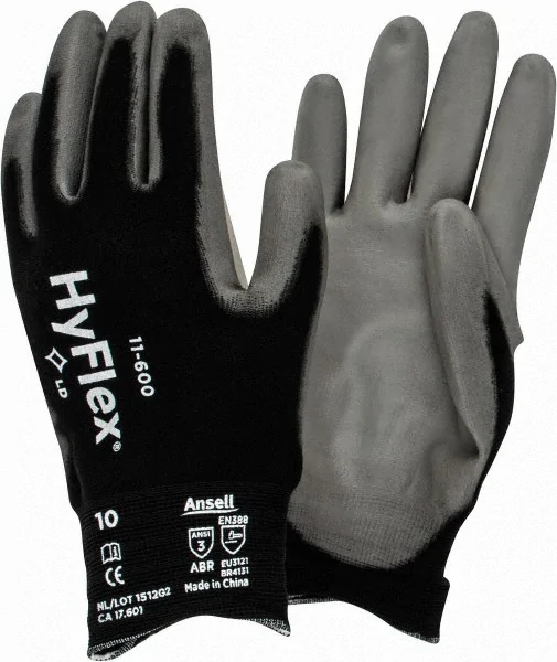Hyflex Lite 11-600 Glove Sz 06 Gray Cuff 1/Pr