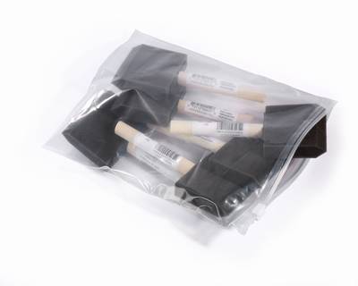 16 X 16" 3Mil Slide-Seal Clear Reclosable Poly Bag 100/Pk 250/Cs